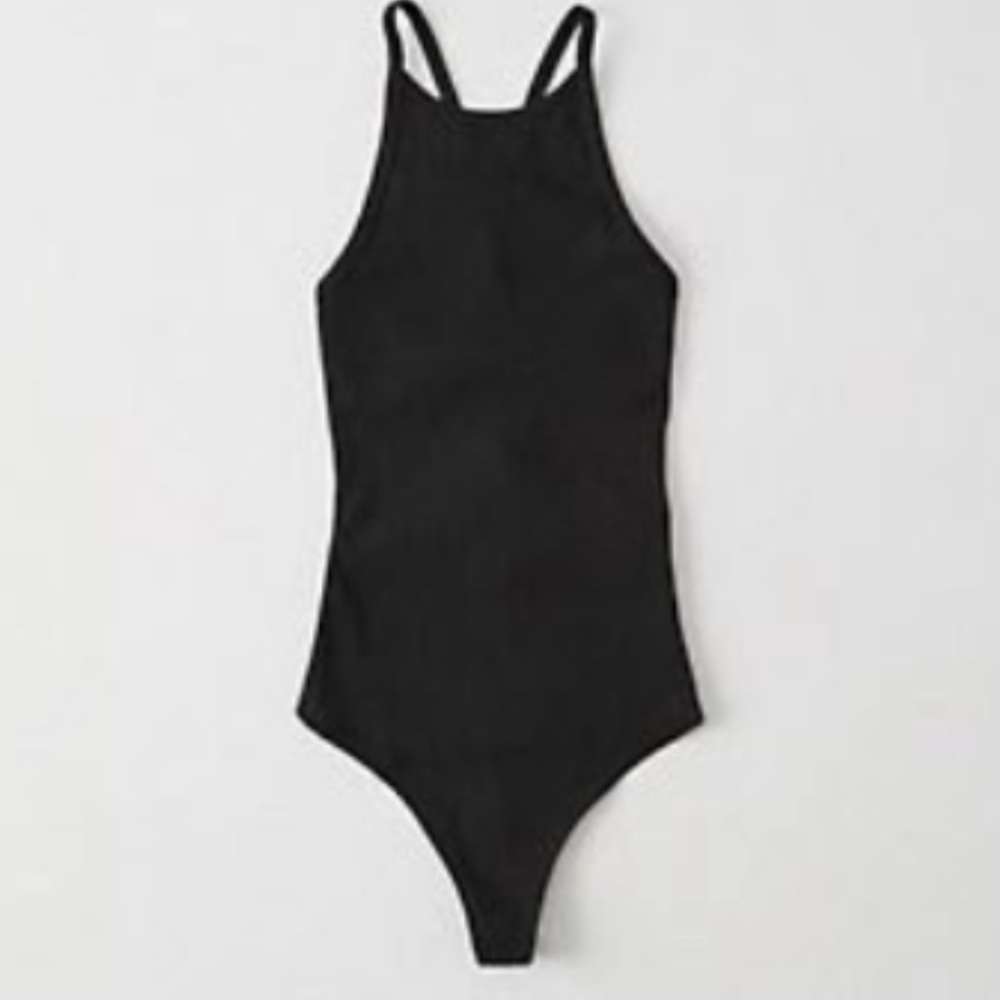 Abercrombie & Fitch high neck body suit black L